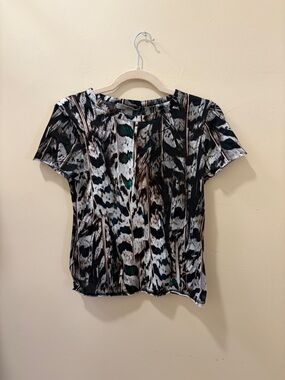 NWT all saints bela ines cotton t shirt